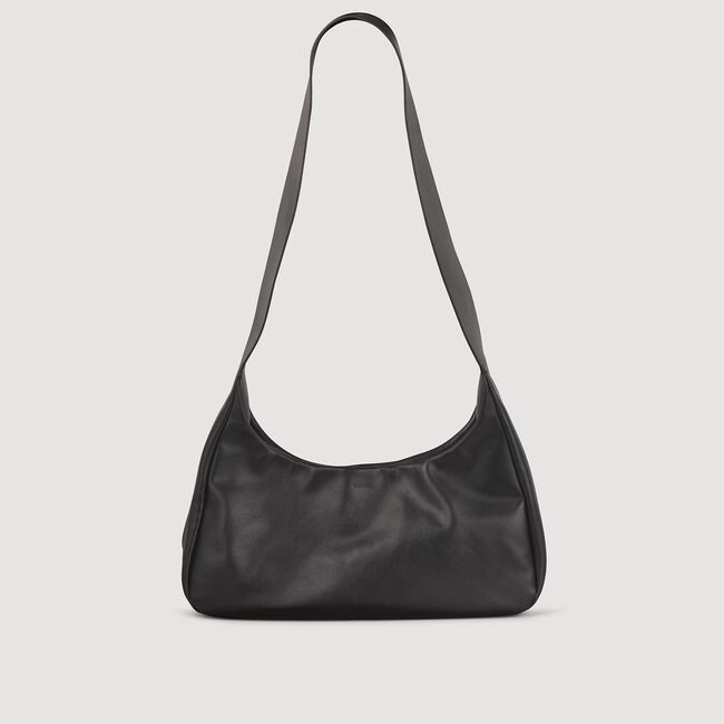 Leather shoulder bag