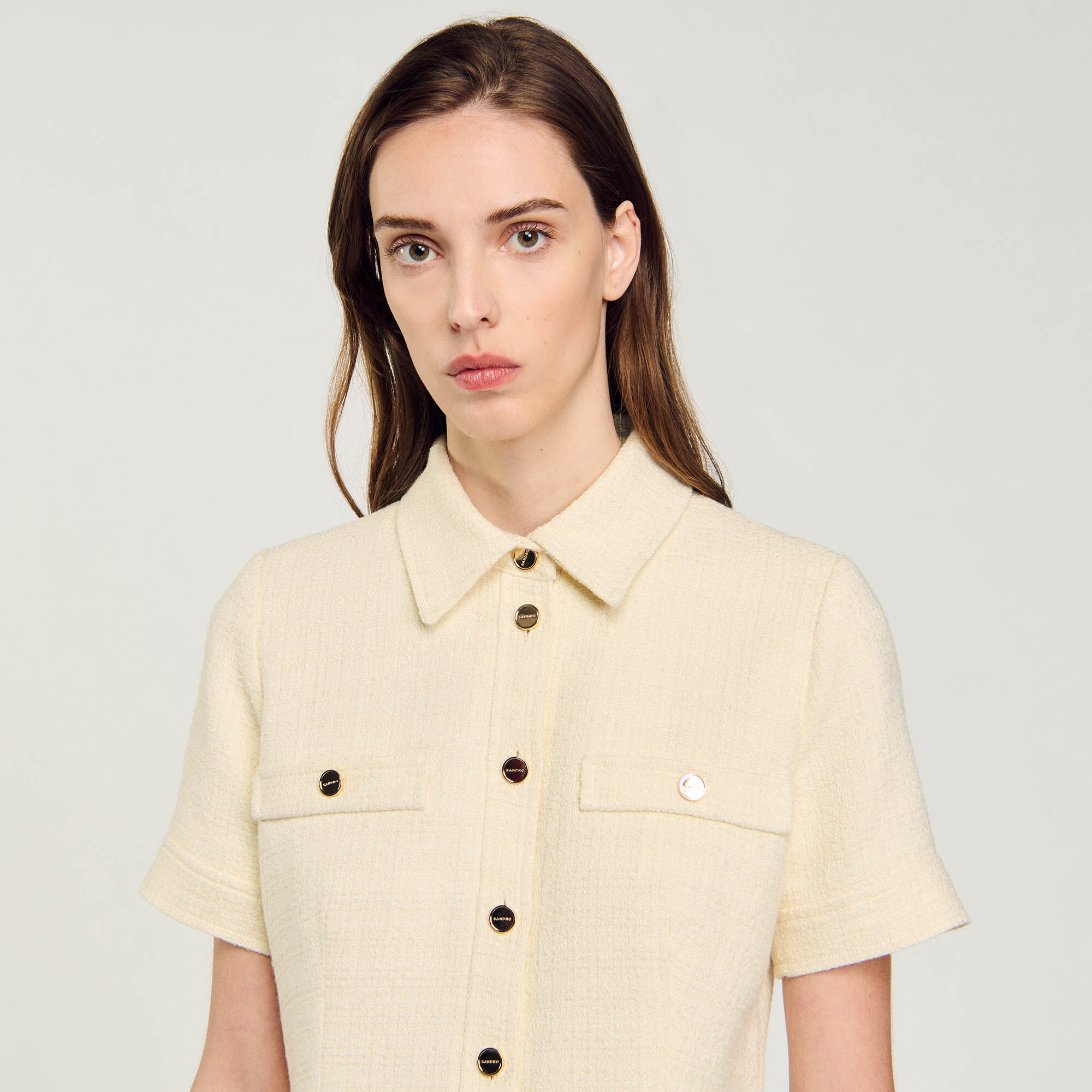 Short tweed dress