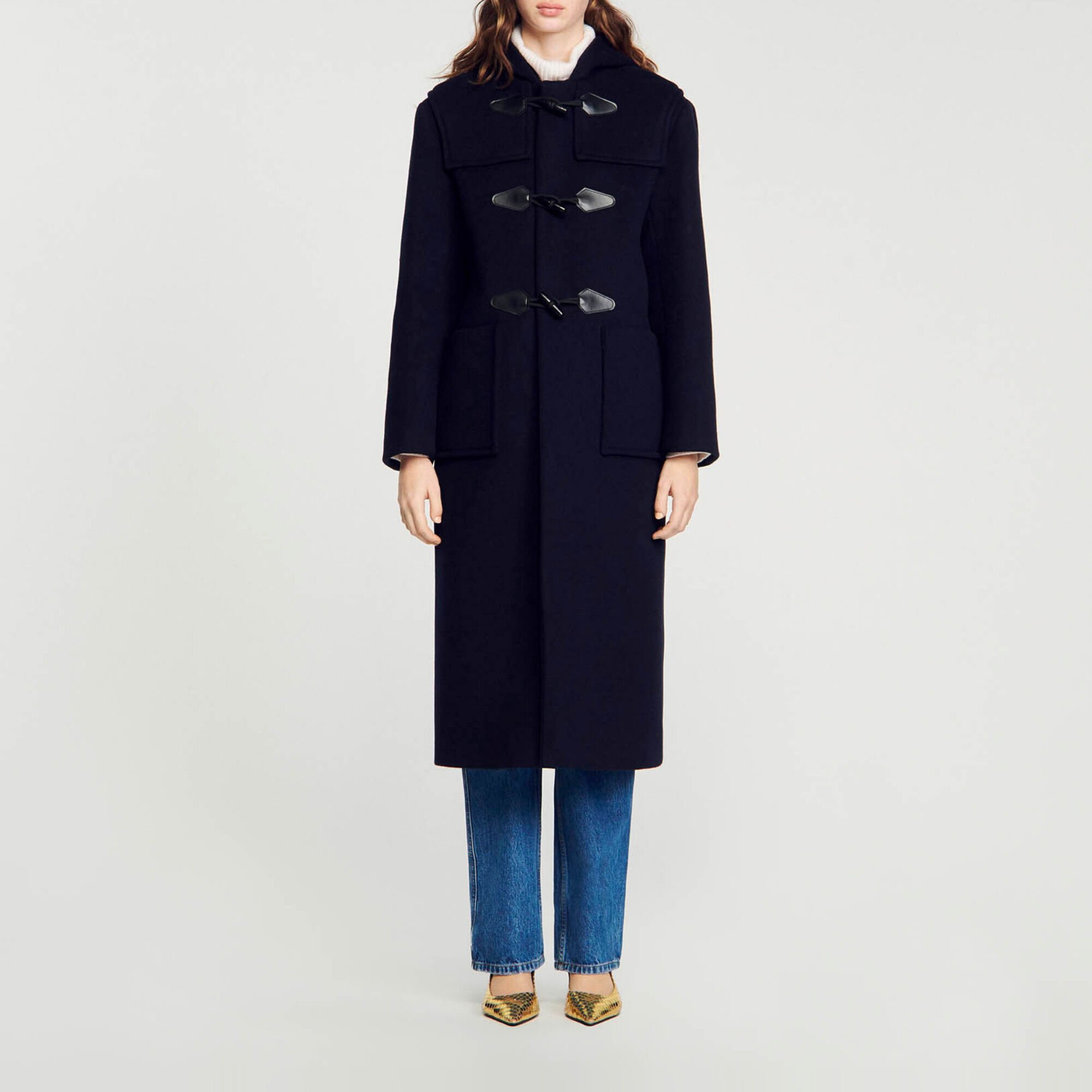 Long duffle coat