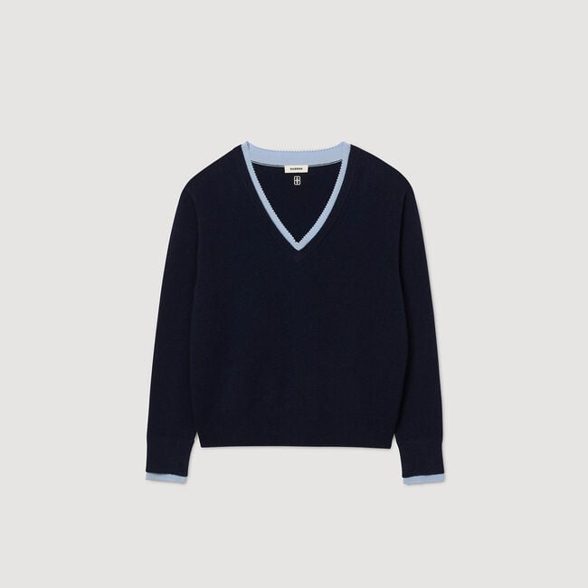 Wool and cashmere jumper