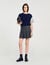 Dual-material knit jumper