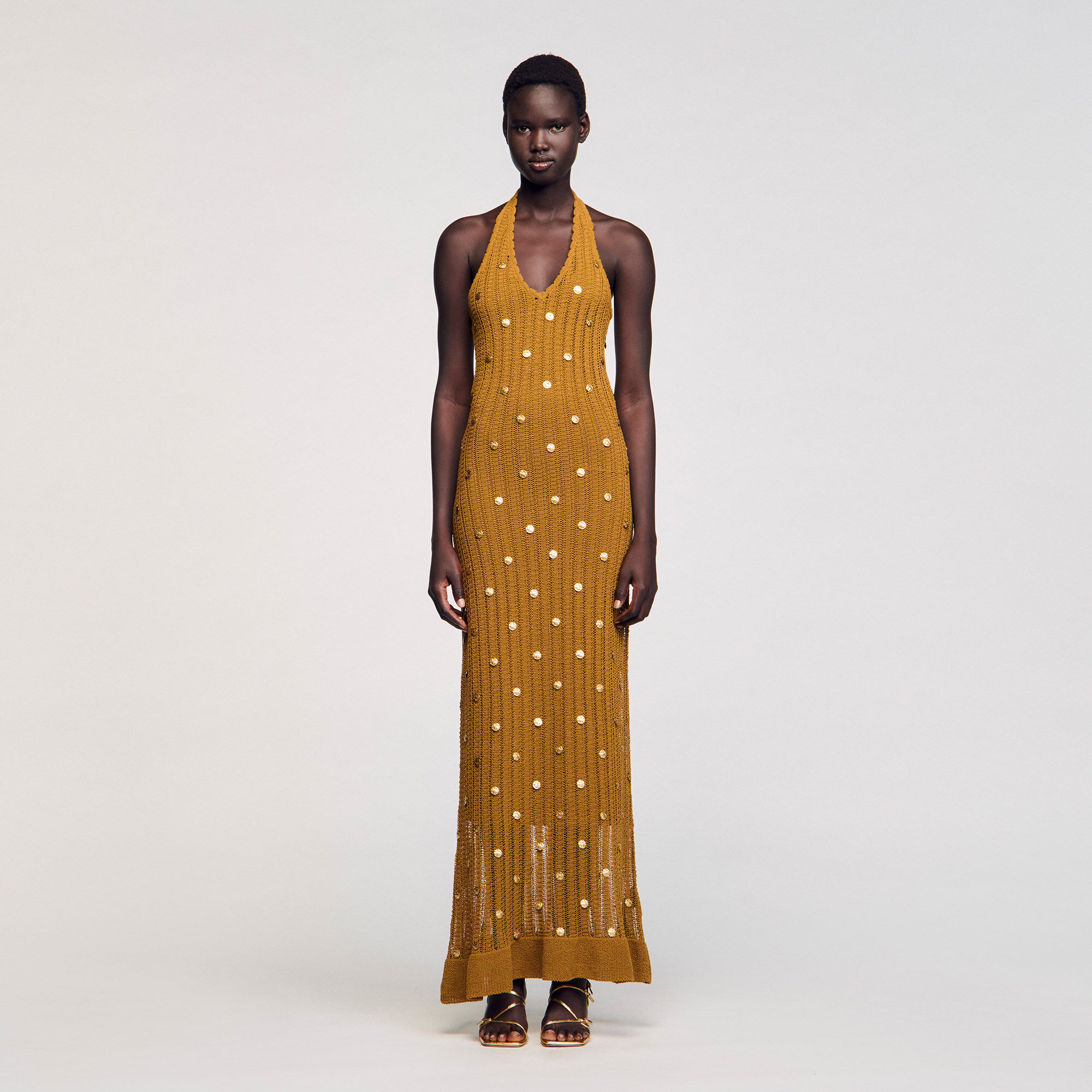 商品画像：Sienna knit long dress andmary アンドマリー - メルカリ 2