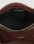 Small leather hobo bag