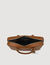 Large grained leather briefcase