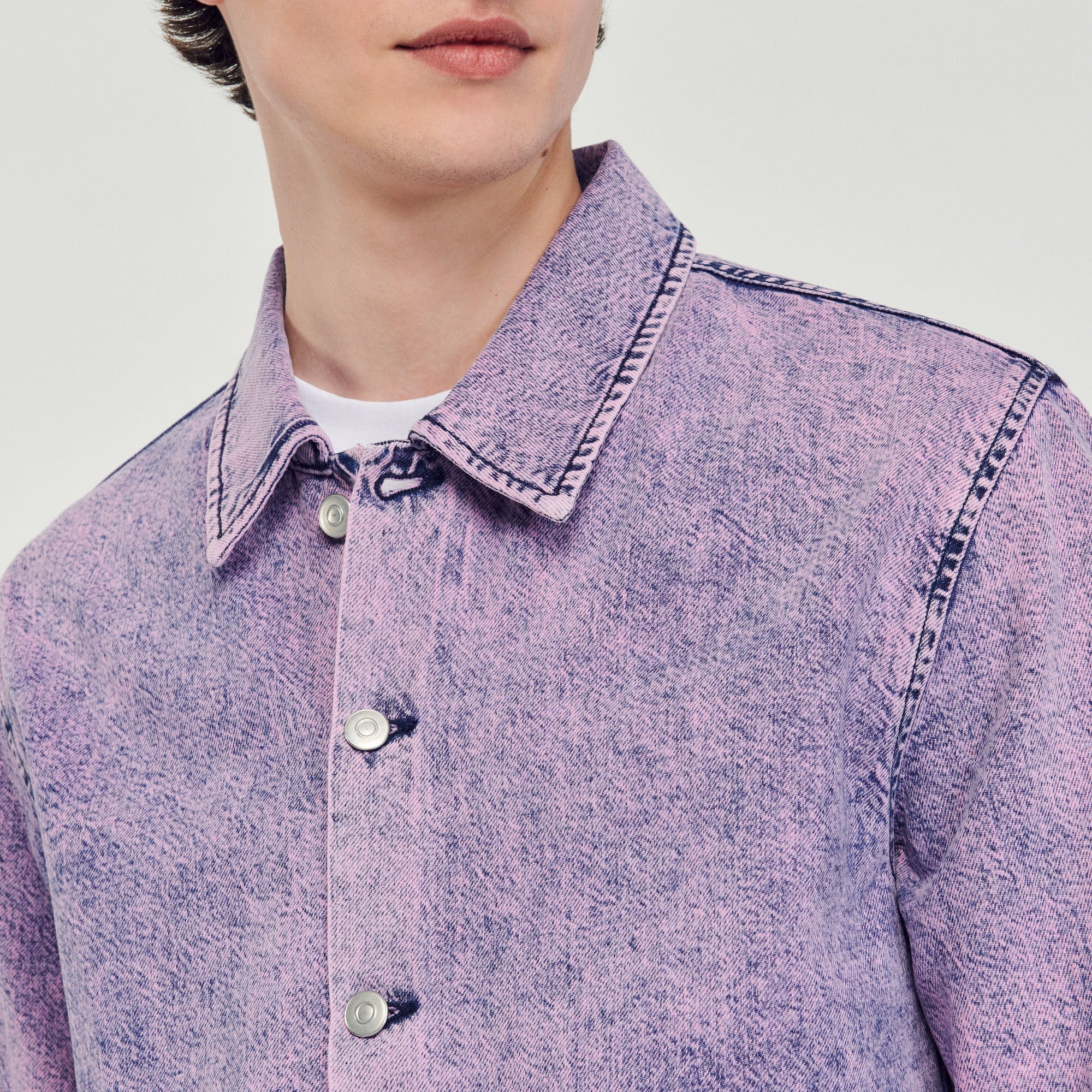 Faded worker jacket