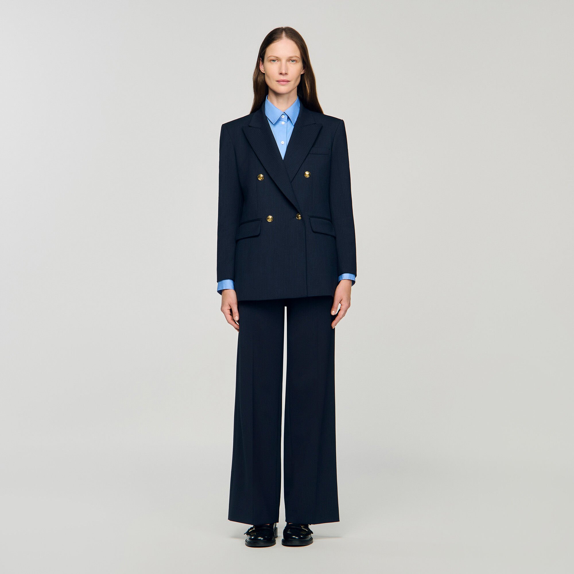 Pinstripe jacket