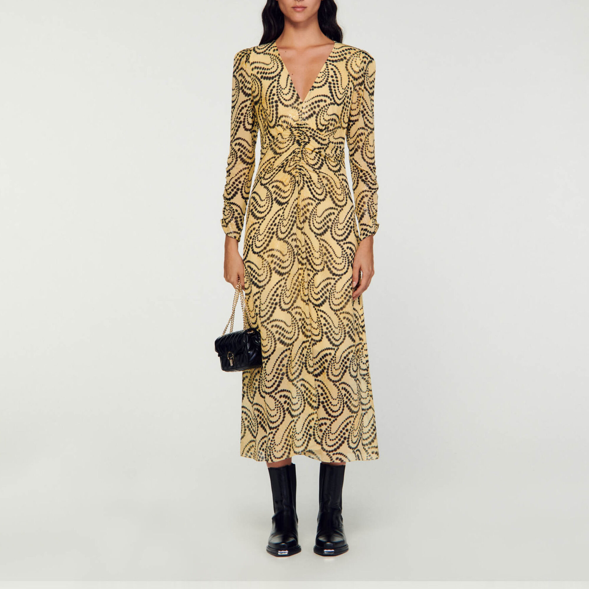 Sandro deals paisley dress