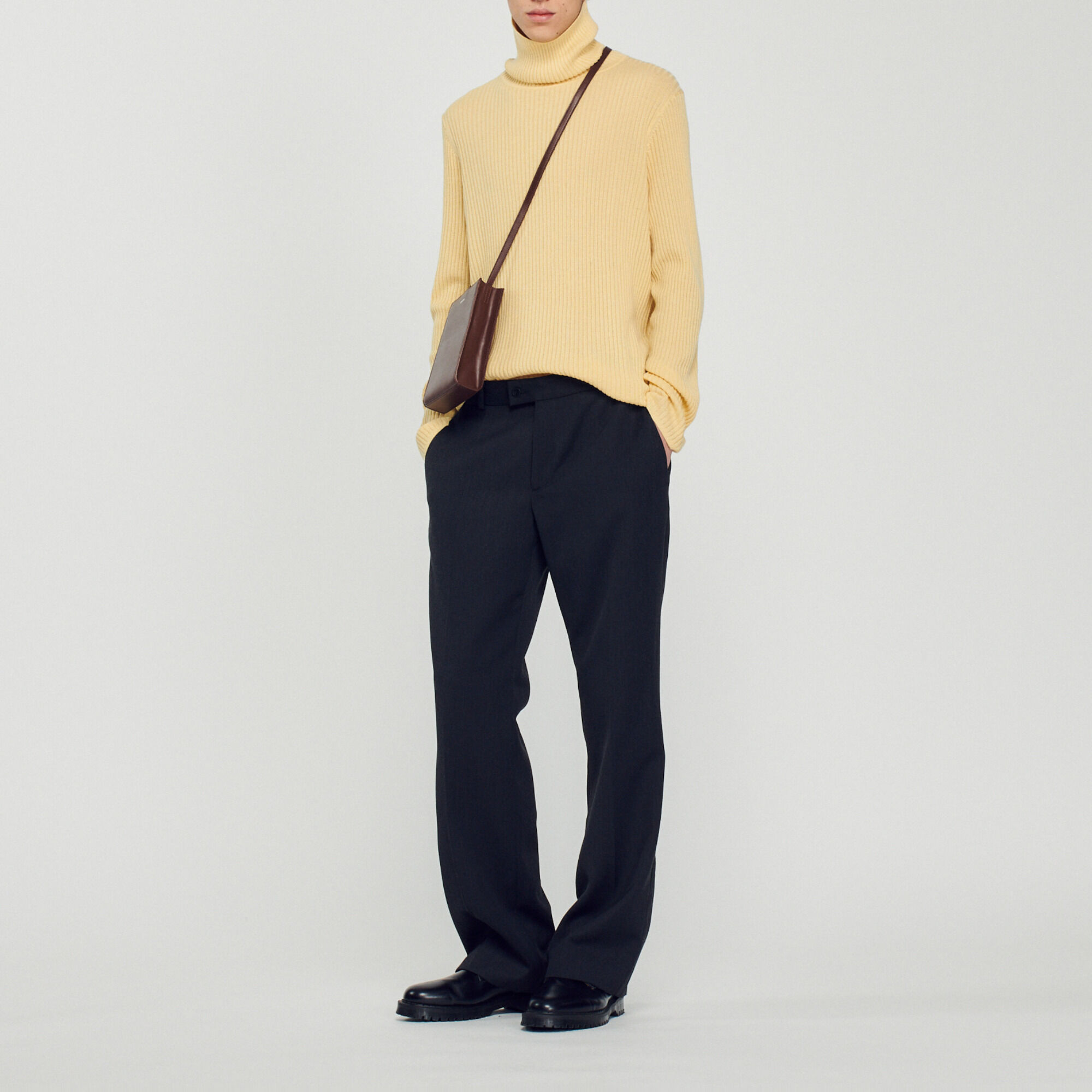 Roll neck sweater