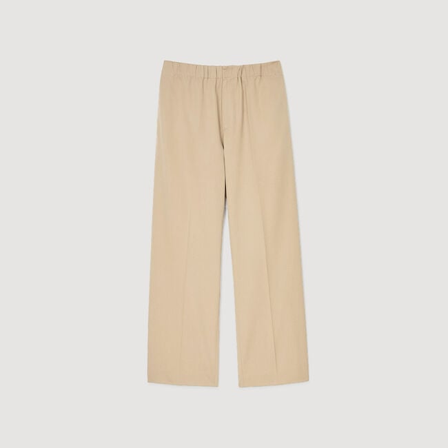 Wide-leg trousers