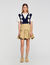 Short ruffled skirt
