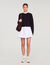 Cardigan with removable ruffle collar