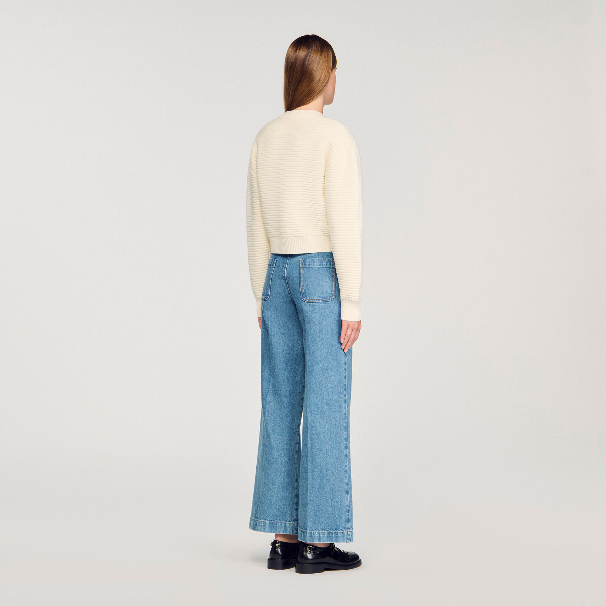 Textured knit cardigan - Women | Sandro