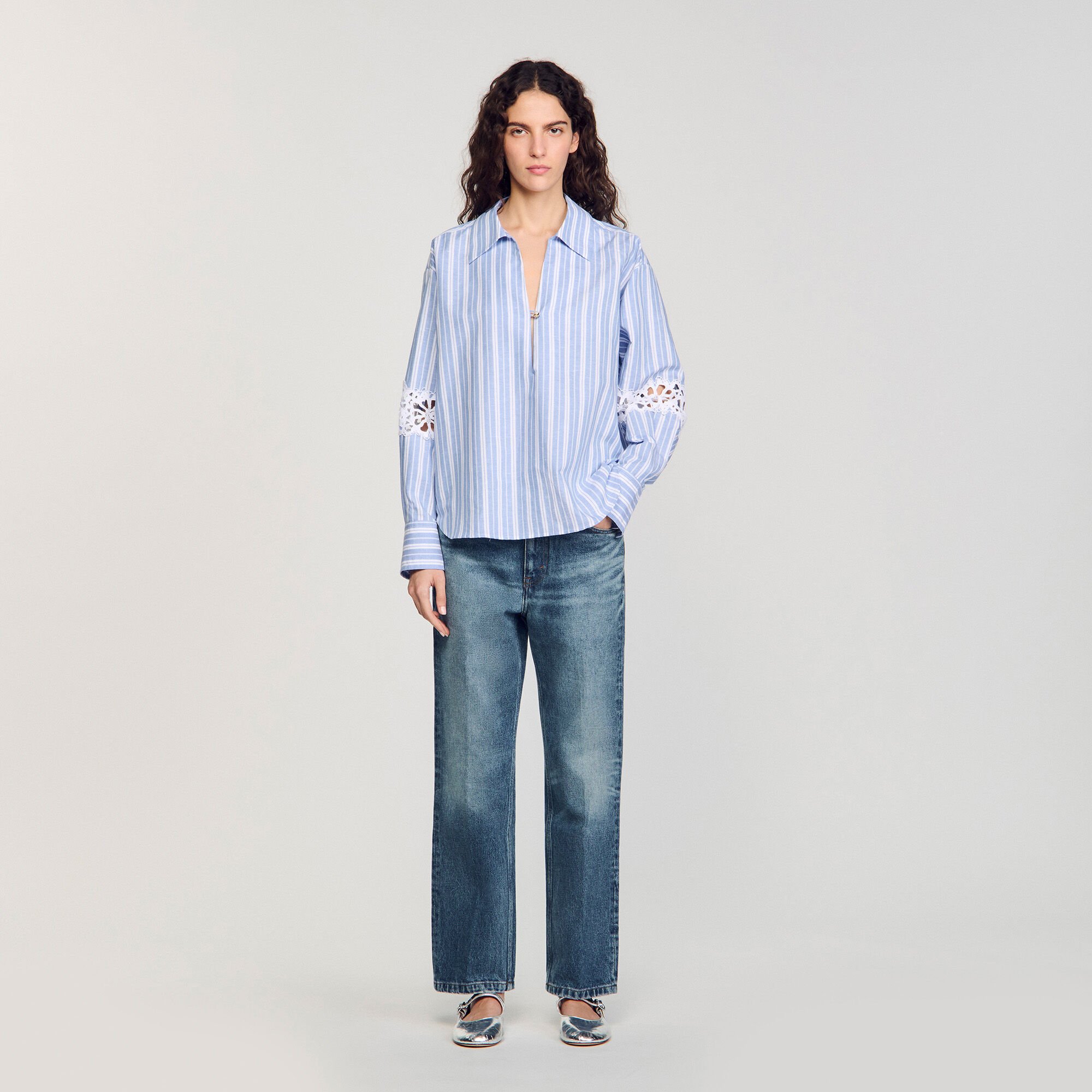 Lacetop for women | Sandro Paris Lacetop for women | Sandro Paris