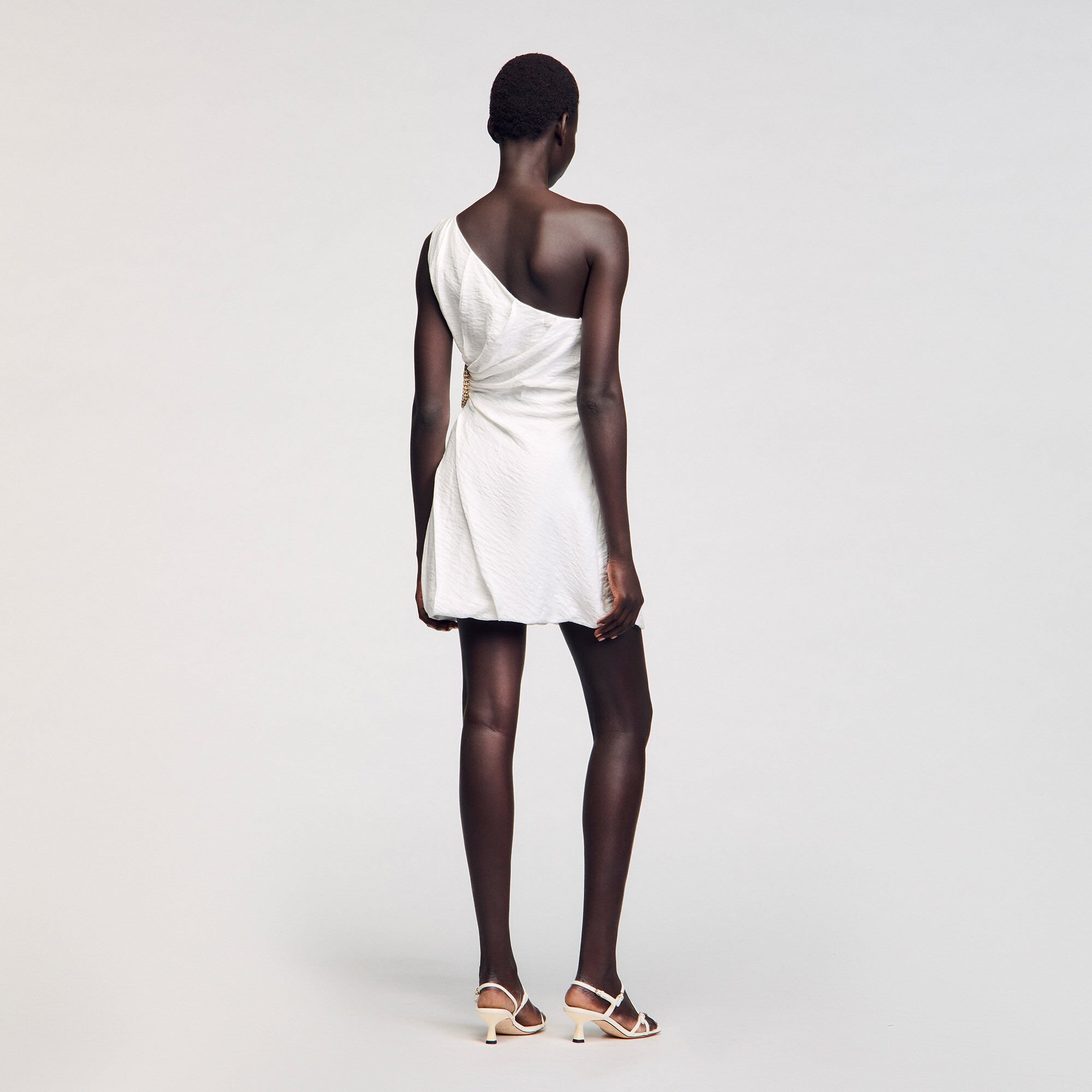 Short asymmetrical dress