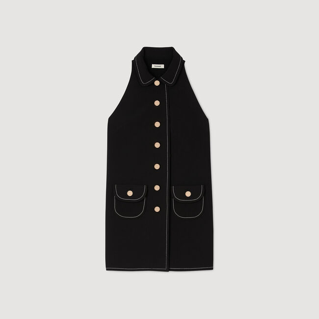 Peter Pan collar short dress