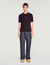 Terry knit polo shirt