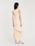 Fringed and beaded knit midi dress