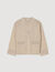 Cardigan with contrast trim