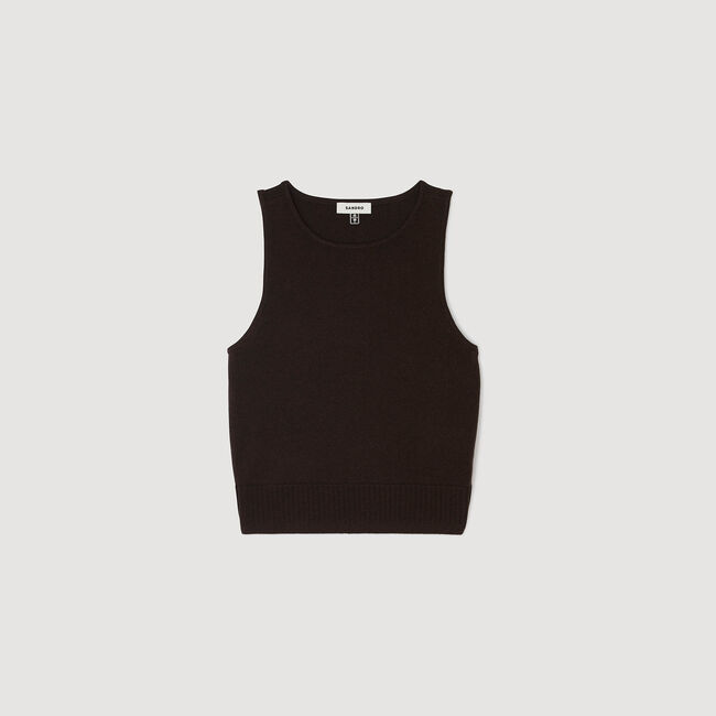 Sleeveless jumper