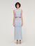 Long decorative knit skirt