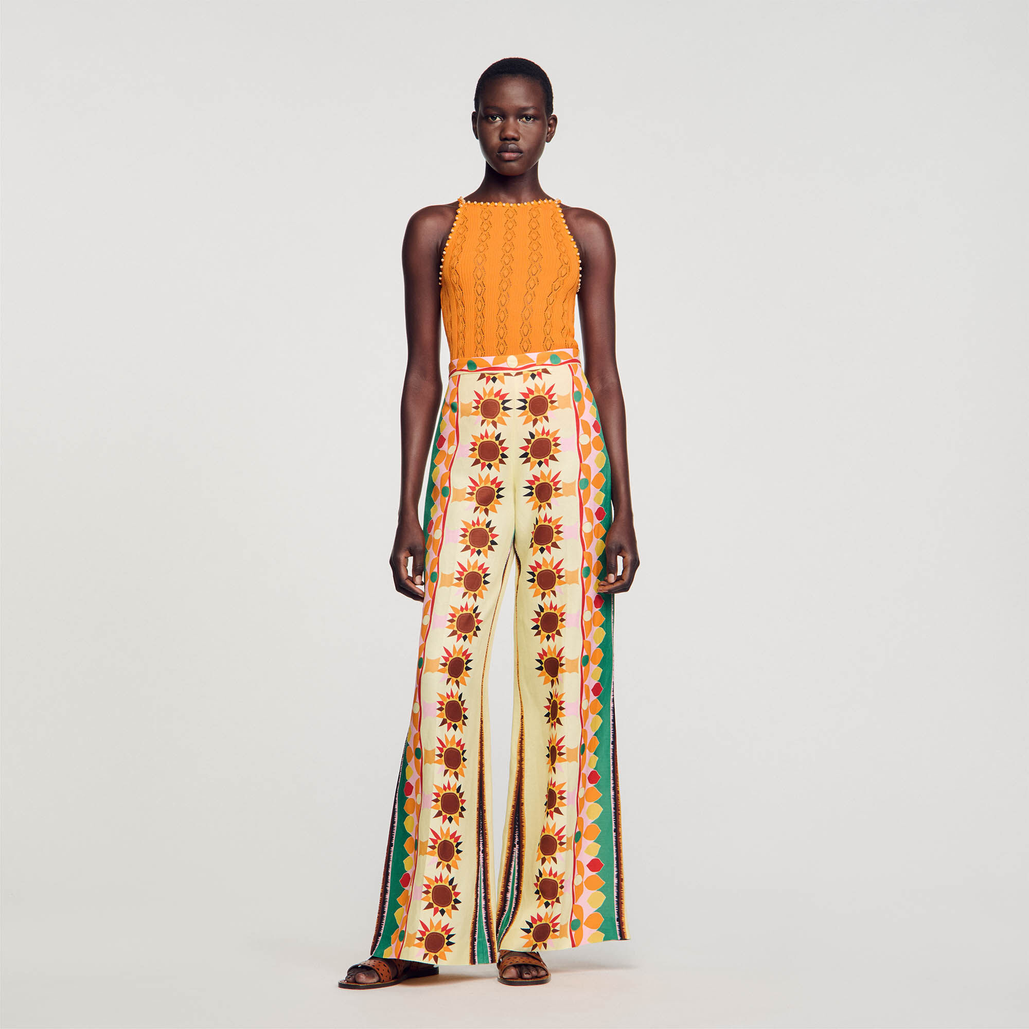 Pull sandro orange online