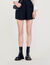 Ankle boots with notched sole