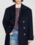 Long double-breasted coat