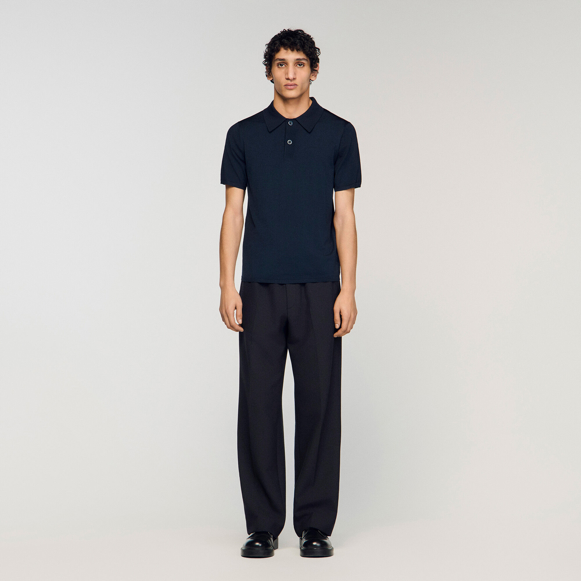 トップス ACTIVE CITY S/S SNAP POLO SHIRT Everyday Stretch Snap Polo