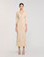 Rhinestone knit maxi dress