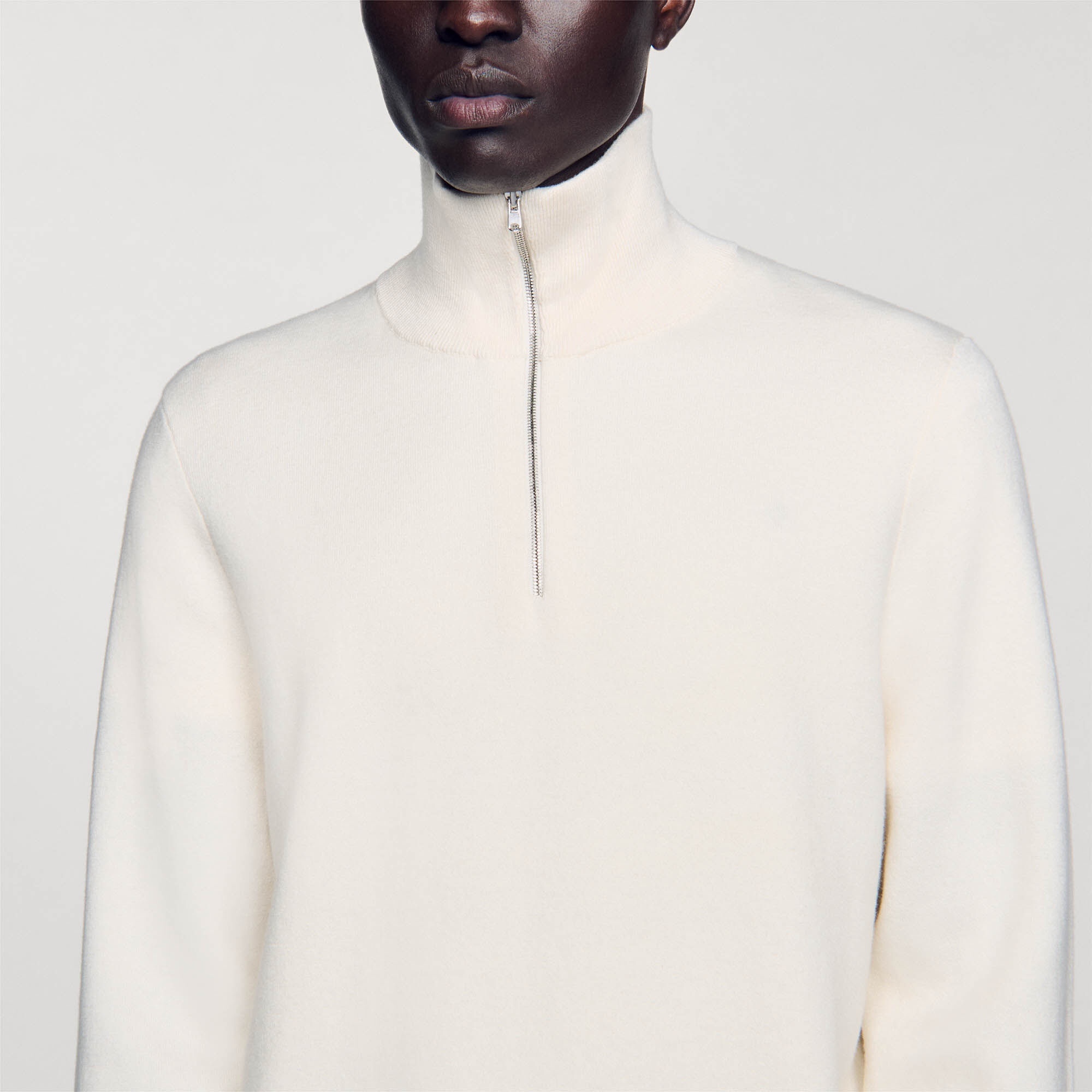 Half-zip jumper