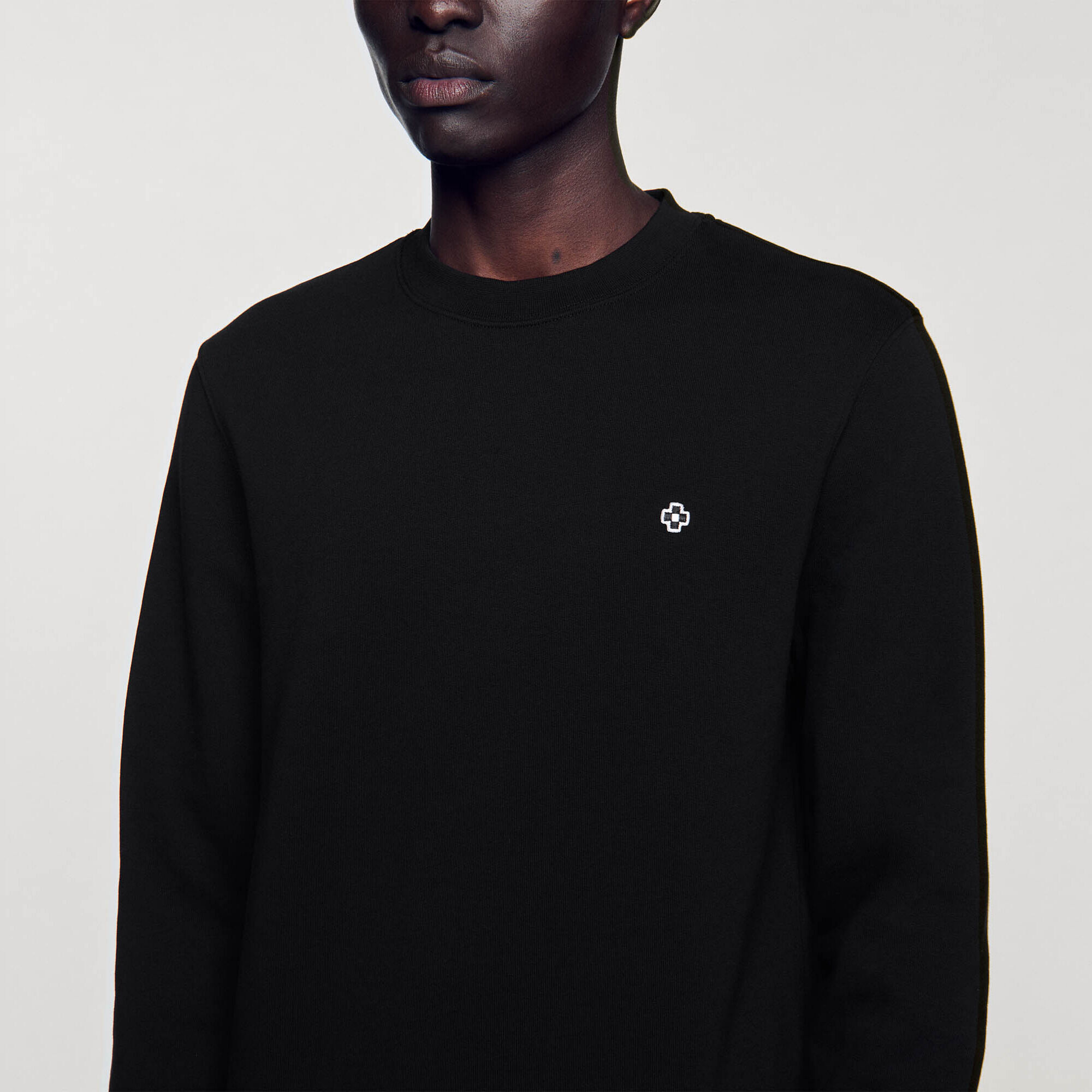 Square Cross sweatshirt - Men | Sandro