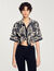 Floral motif shirt