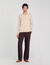 Knit polo shirt