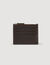 Leather and suede cardholder