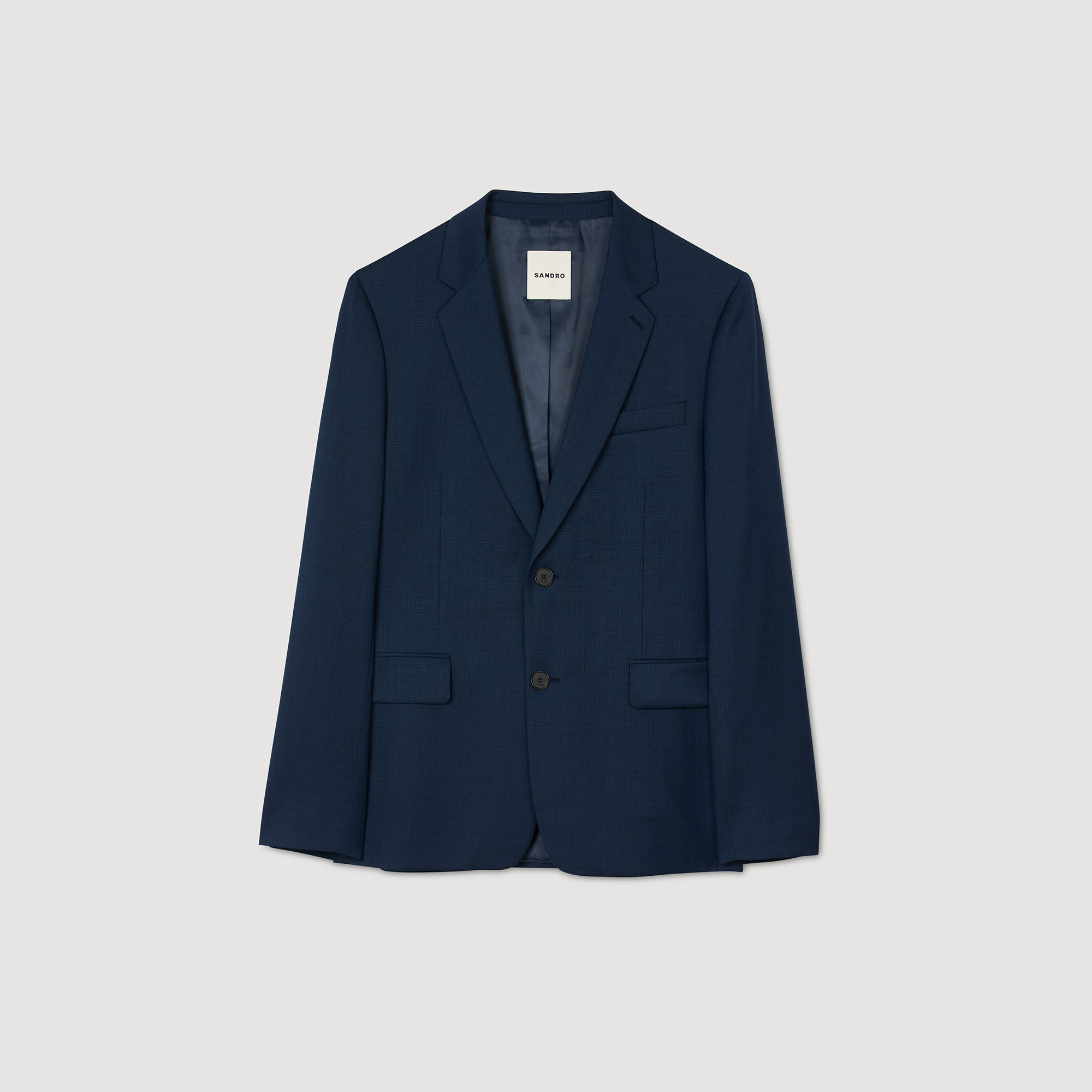 Sandro blue blazer cheap