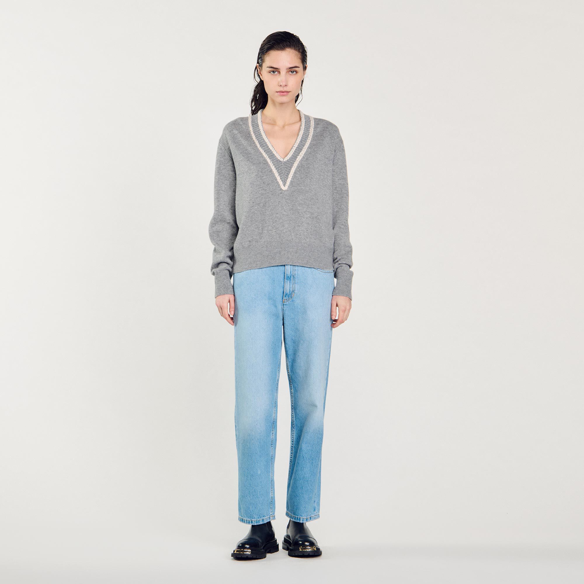 Wool and cashmere jumper