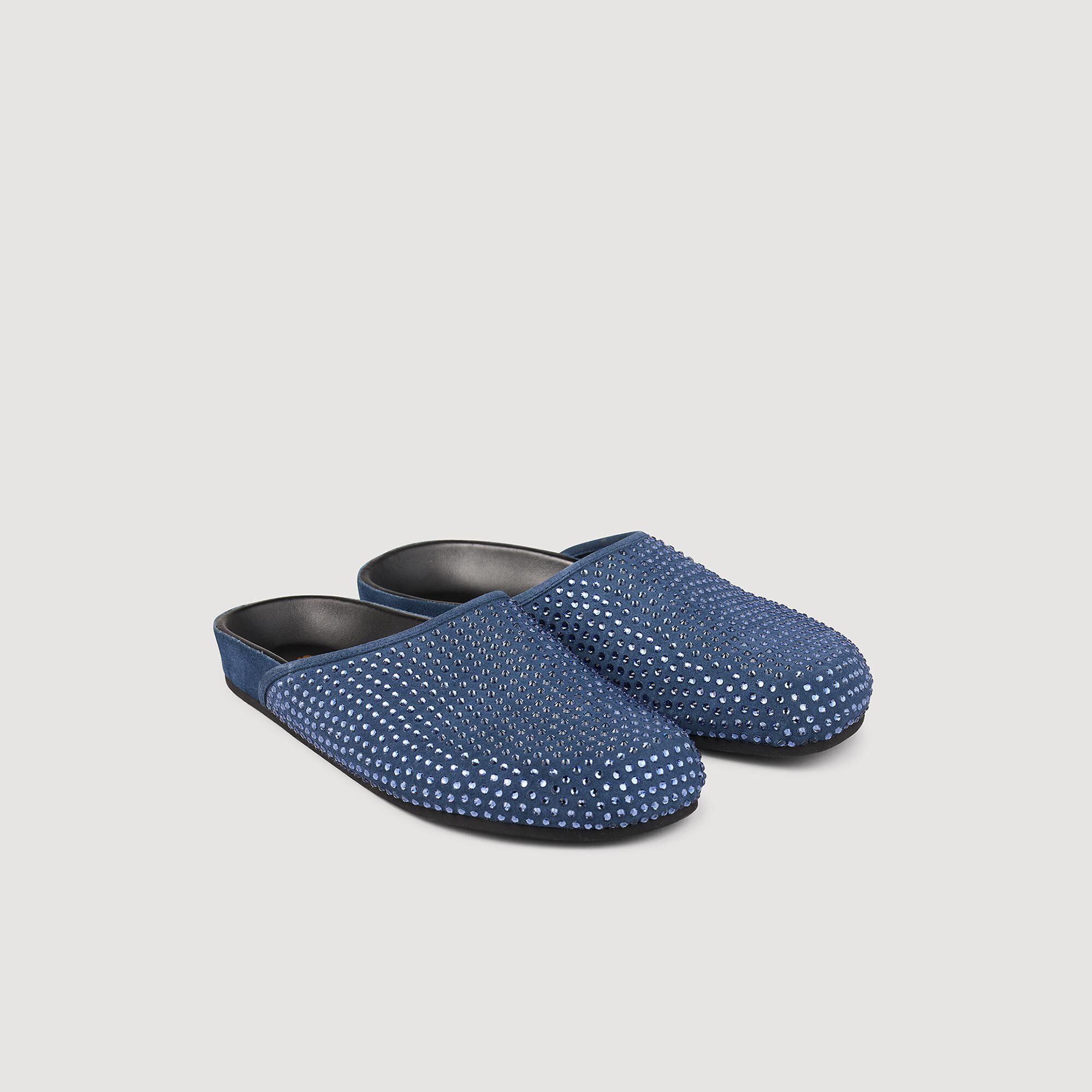 Rhinestone mules