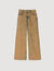 Faded wide-leg jeans