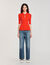 Polo-neck jumper
