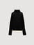 Layered turtleneck jumper