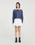 Rhinestone check shirt