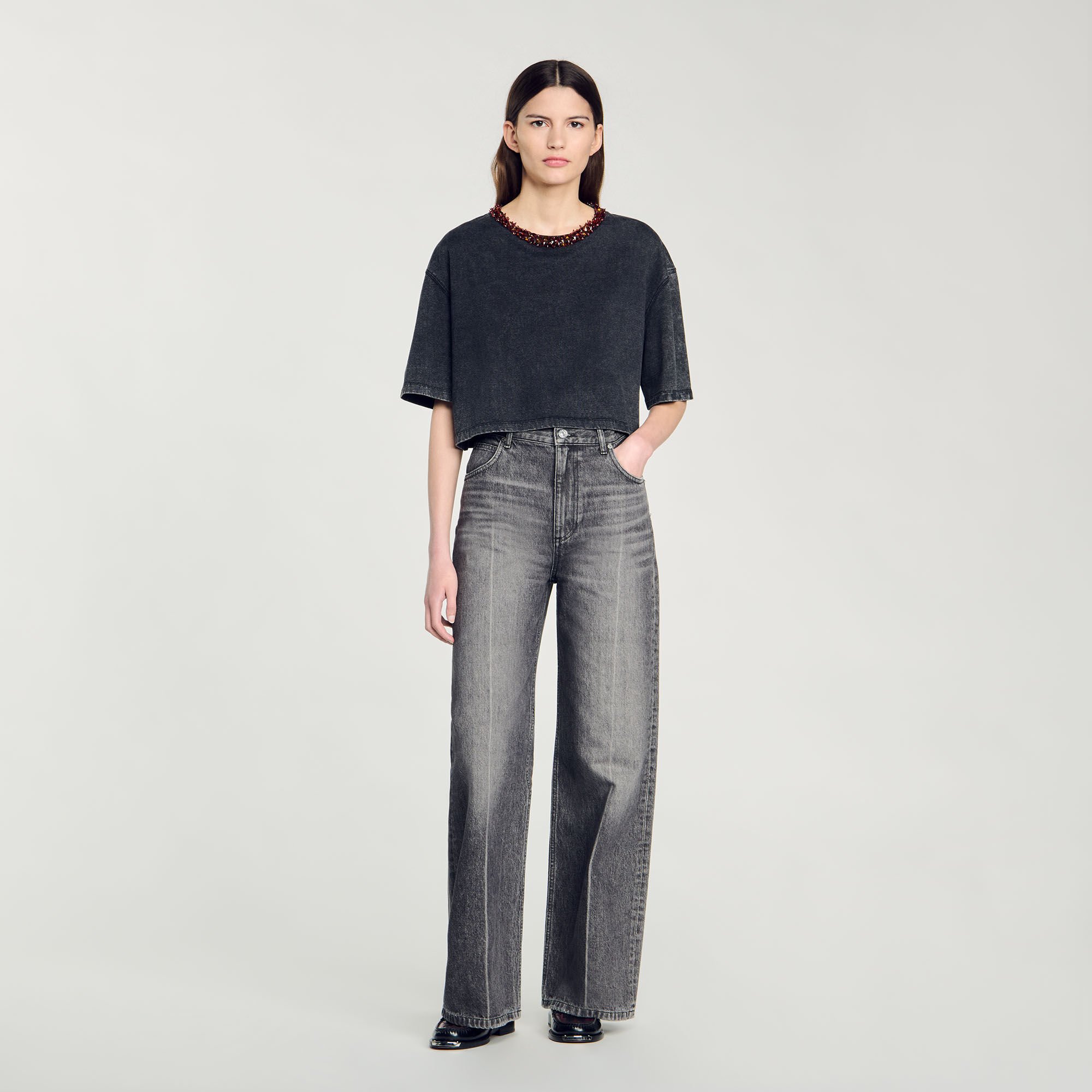 Sandro t on sale