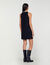 Dress with jewellery collar