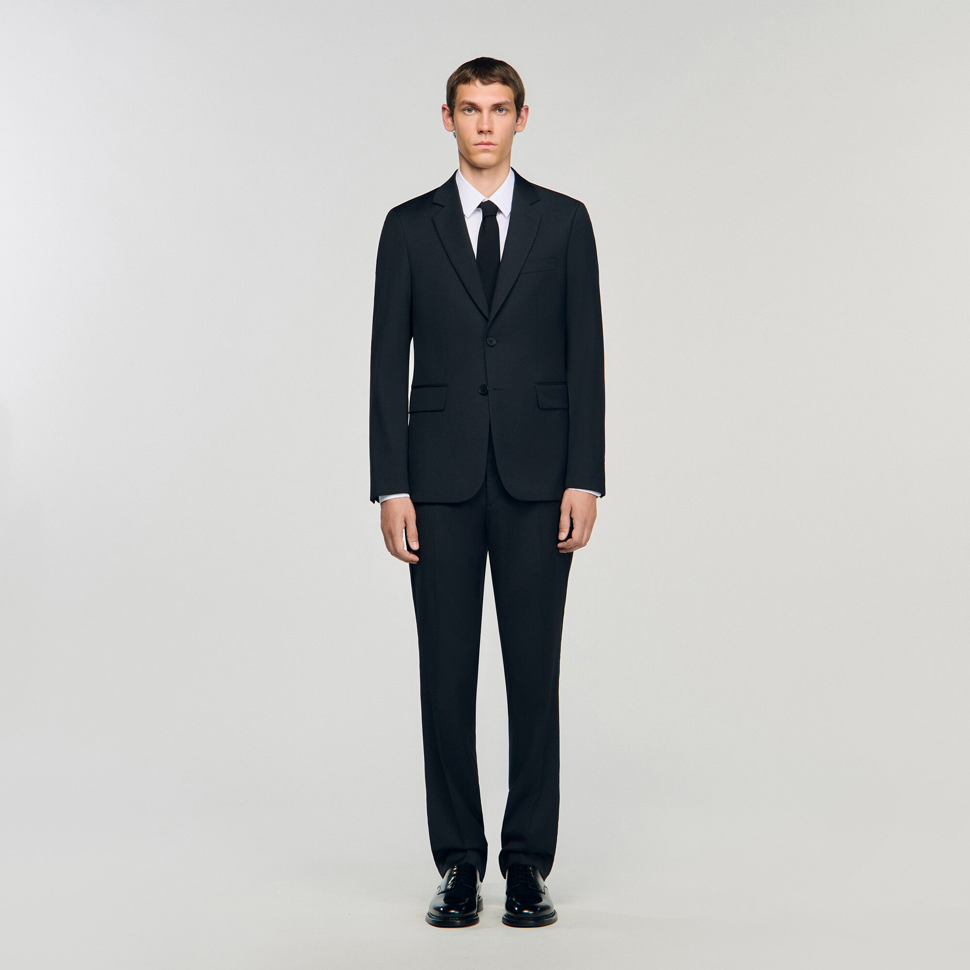 Wool suit jacket