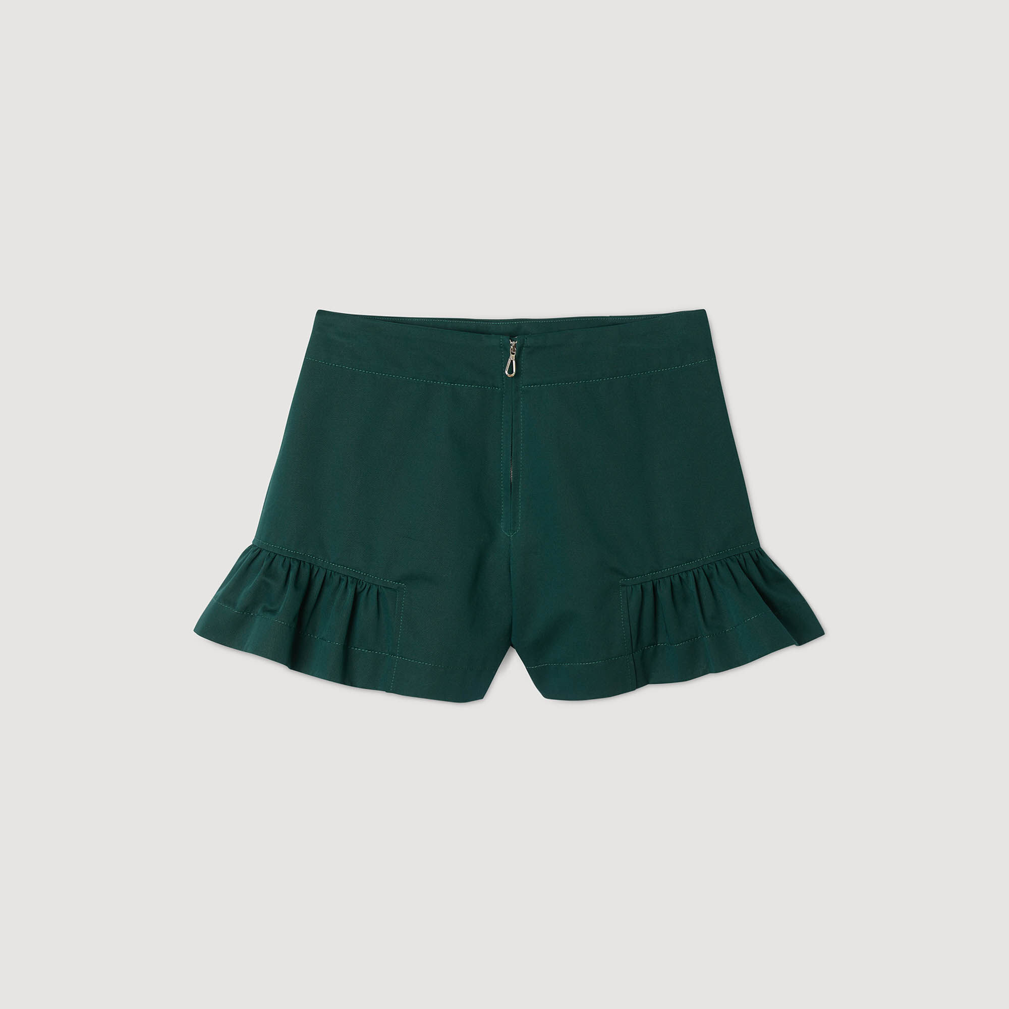 Ruffled shorts