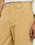 Wide-leg cotton trousers