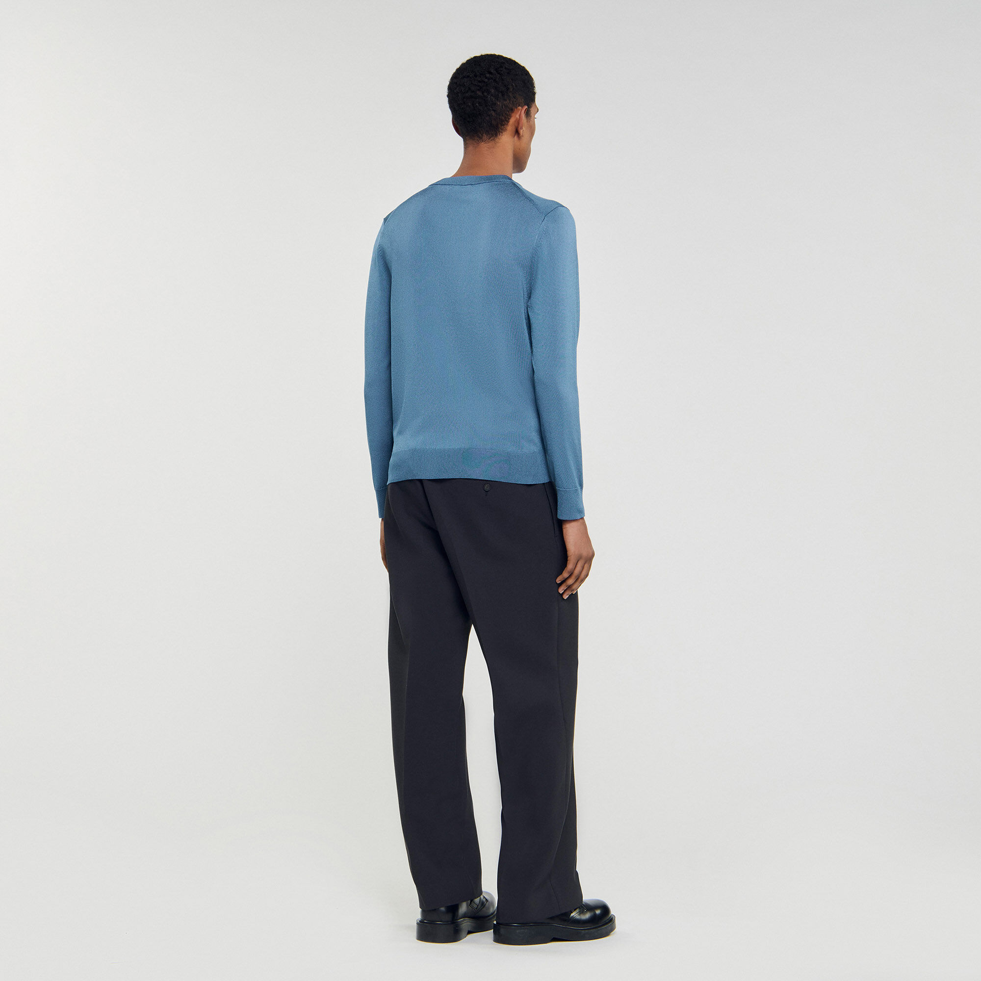 Fine knit jumper