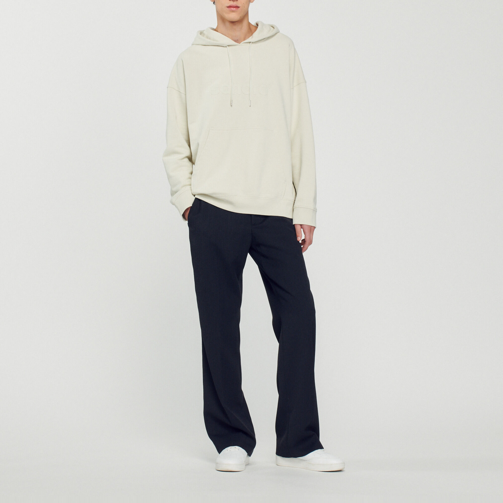 Oversized logo hoodie