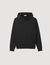 Hooded sweatshirt with rubber logo