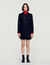 Mid-length coat with velvet collar - Women | Sandro